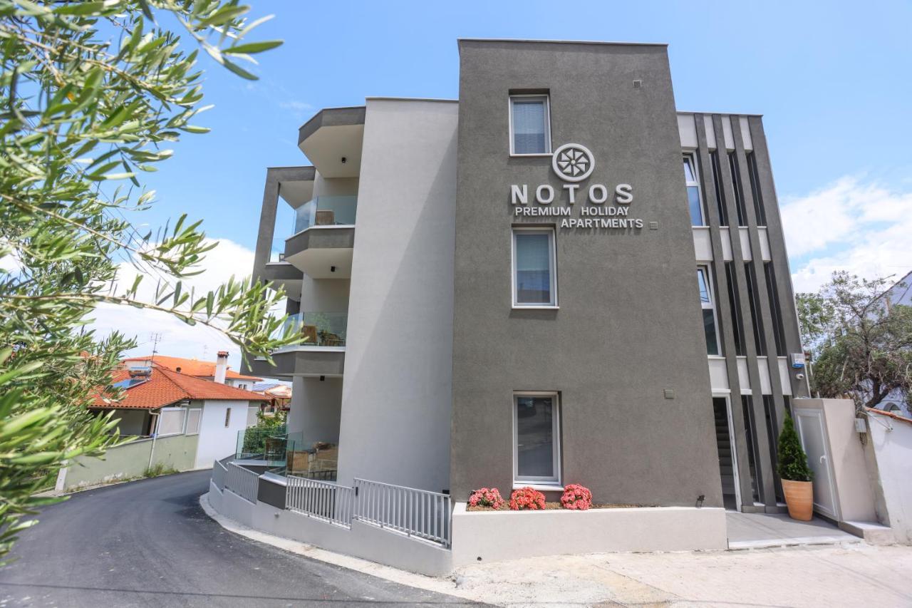 Notos Premium Holiday Apartments Pefkochori Luaran gambar