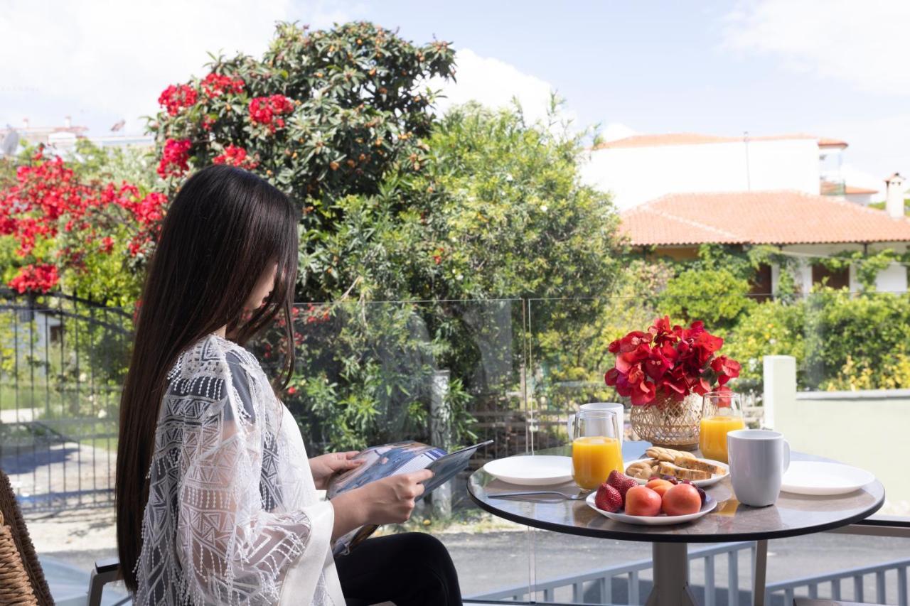 Notos Premium Holiday Apartments Pefkochori Luaran gambar