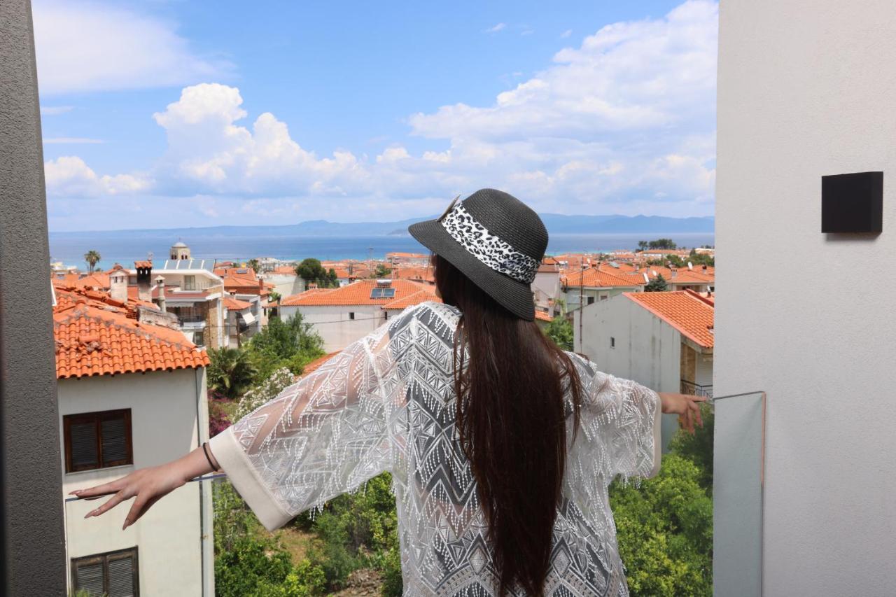 Notos Premium Holiday Apartments Pefkochori Luaran gambar